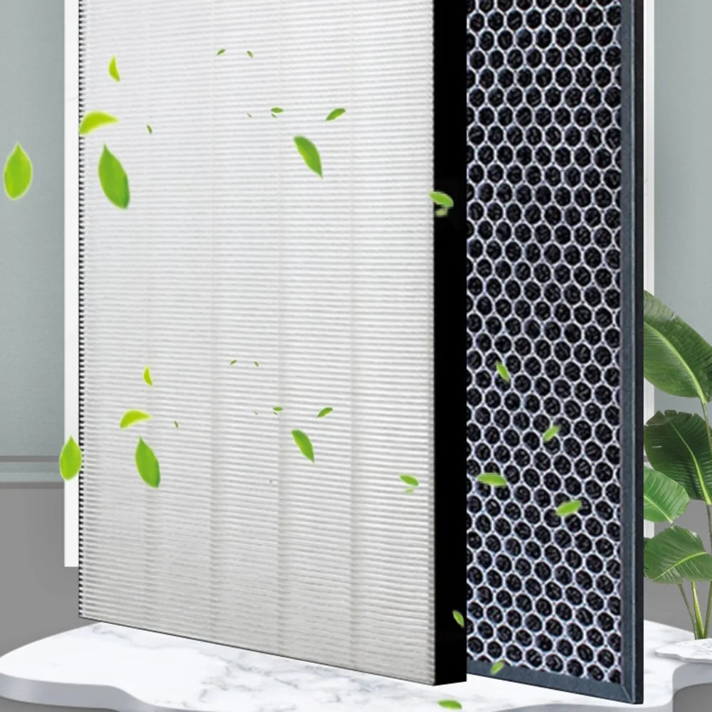 Filtro ativado do purificador do ar do carbono, filtro de HEPA, ajuste para afiado, KC-D50, KC-E50, KC-F50, 3Pcs