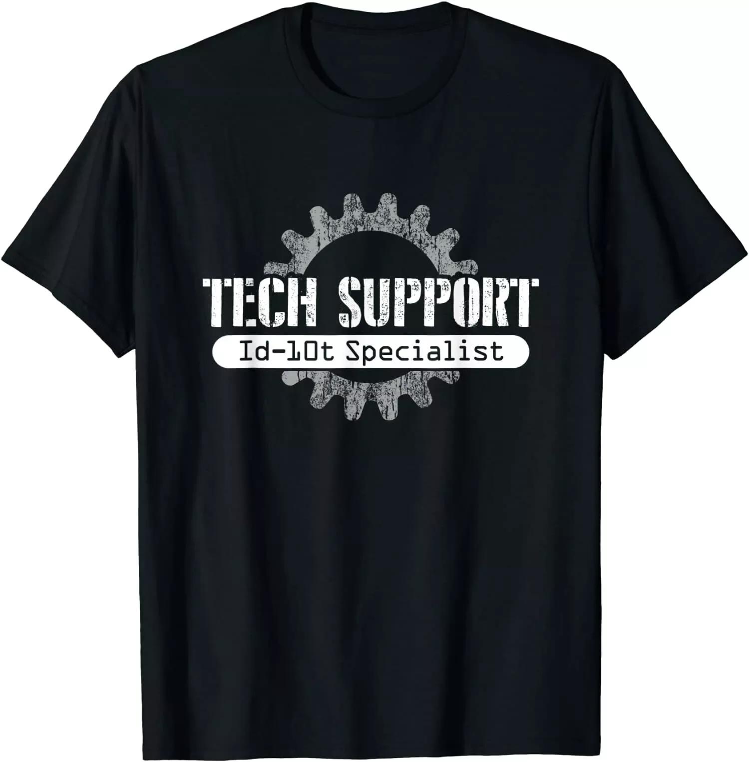 Funny Tech-Support Computer Gift Idea Men's Unisex Cotton T-Shirt Size S-5XL