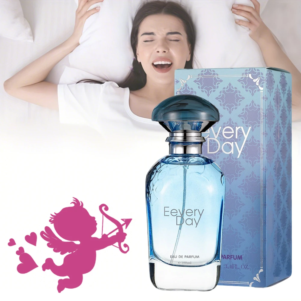 

Парфюмерия de Mujer, 100 мл духи-спрей с цветочным рисунком, фруктами, янтарем и ванильными ароматами, стойкий аромат, для повседневного ношения