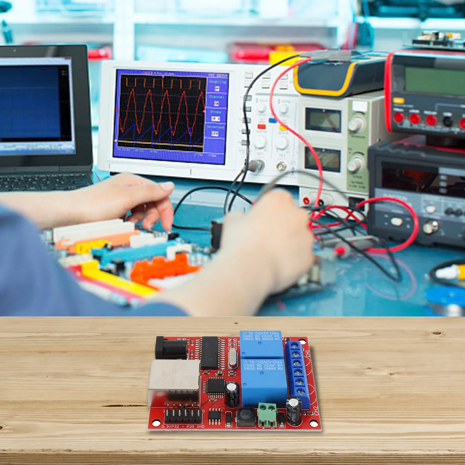 6,8x4,8x1,5 см, контроллер переключателя задержки, модуль микроконтроллера, настраиваемый модуль, параметры, надежные операции переключения
