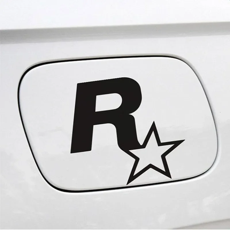 ملصقات سيارة لعبة Rockstar gta5 ، ديكور عاكس لغطاء خزان الوقود ، الزجاج الأمامي ، المصد ، الجذع ، دراجة نارية ، كمبيوتر محمول ، هاتف ، d30