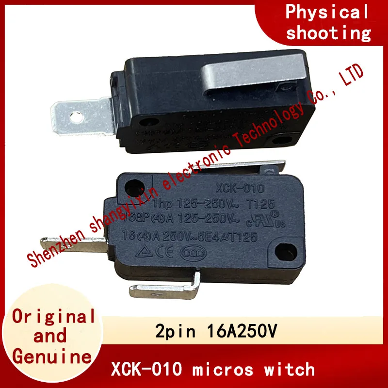 XCK-010 Interruptor de olla arrocera/microinterruptor de olla arrocera/interruptor de puerta de horno microondas 16A250V de dos pines