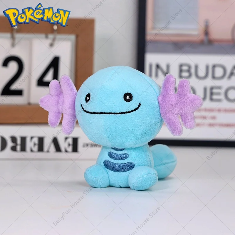 Pokemon Q Version Mimikyu Gengar Charmander Plush Toys Kawaii Cartoon Wooper Stuffed Animals Peluche Dolls Birthday Gifts Kids view 5