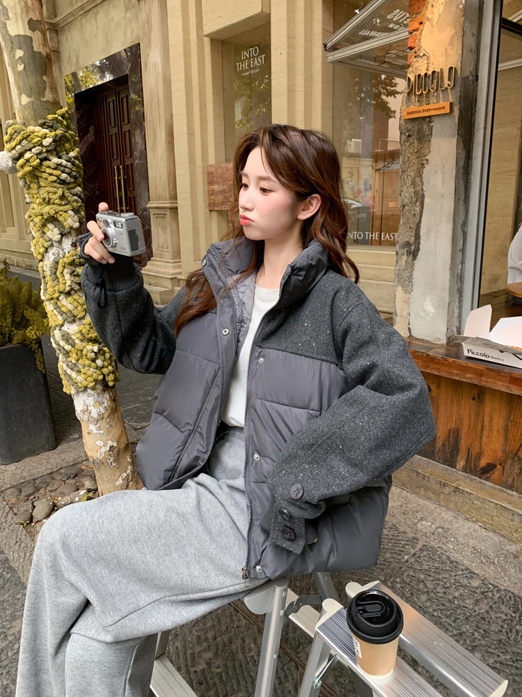 

Parkas Womens Girls Short Winter Ruffled Layered Sashes Pleated Maxi Pressed Literary Vintage Classic Timeless Attractive Tender