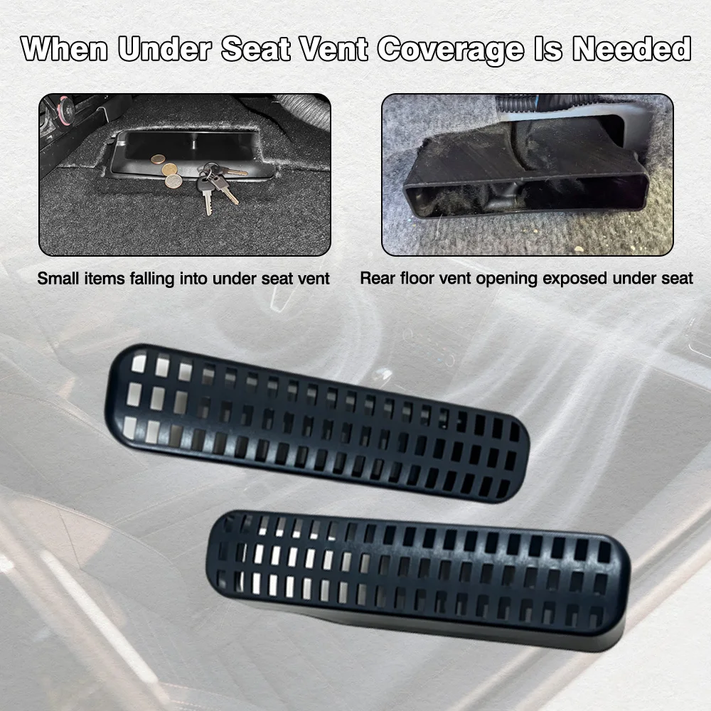 For Toyota C-HR 2016-2020 Seat Air Conditioner Duct Vent Outlet Grille Cover trim