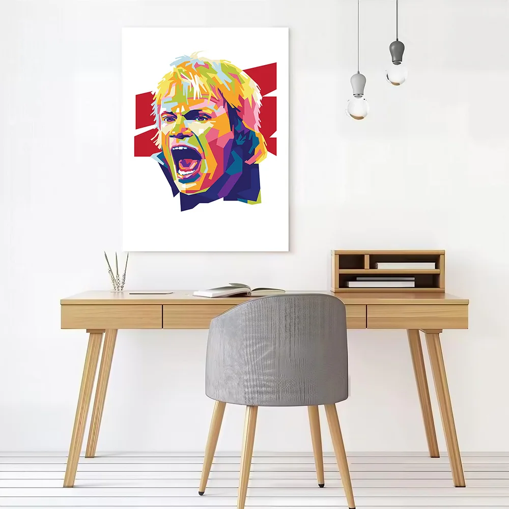 Oliver Kahn Canvas Poster Customizable Printed Canvas Painting Wall Art for Fans Modern Living Room Paintings Gamer Decoration