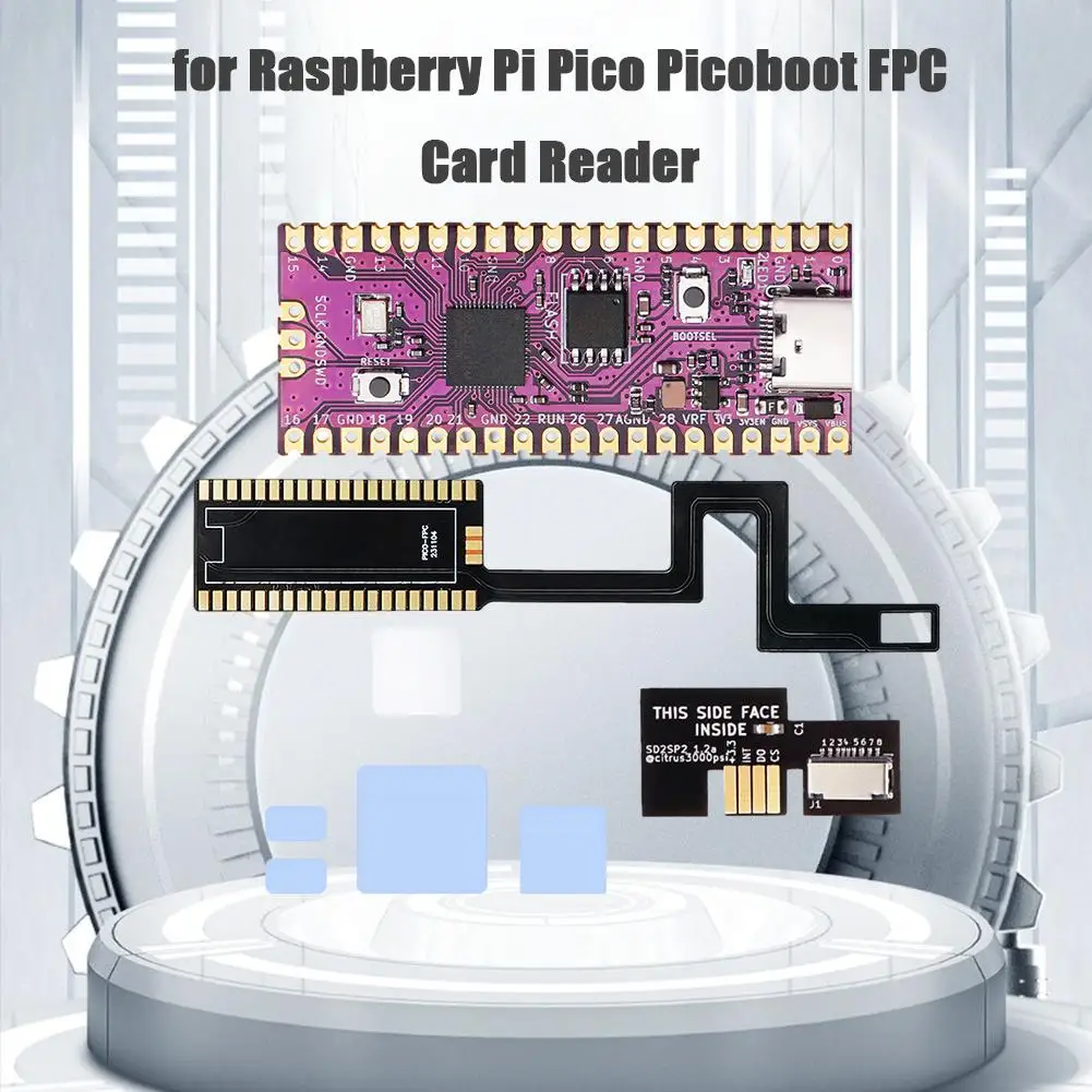 For Raspberry Pi Pico Picoboot FPC Card Reader For GC2SD/SD2SP2 Retro Game Consoles Game Assesories Replace Flex Ribbon Cab P9Y3