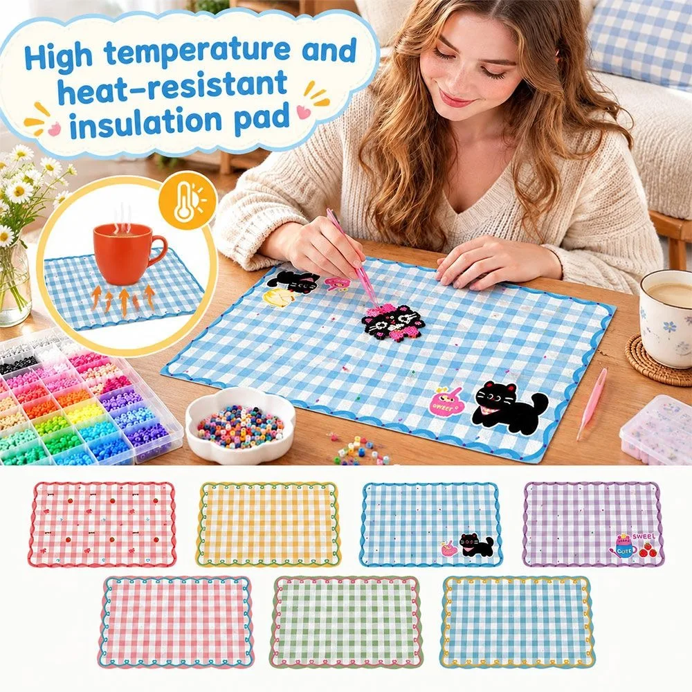 New Diatom Mud Dish Drying Mat Absorbent Non-Slip Draining Pad Wavy Edge Kitchen Drying Mat Kitchen Counter