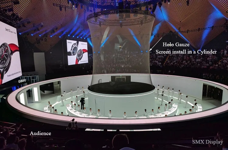 شاشة شاش هولو ثلاثية الأبعاد من Pepperscrim، شاشة عرض شبكية ثلاثية الأبعاد متينة