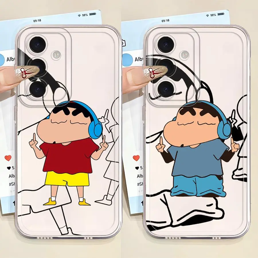 Cool Cra-yons Shin-chans Phone Cover Case for Samsung Galaxy A56 A50 A26 A24 A54 A15 A33 A52 A36 A13 A52 A31 A34 A35 A14 A16 A55