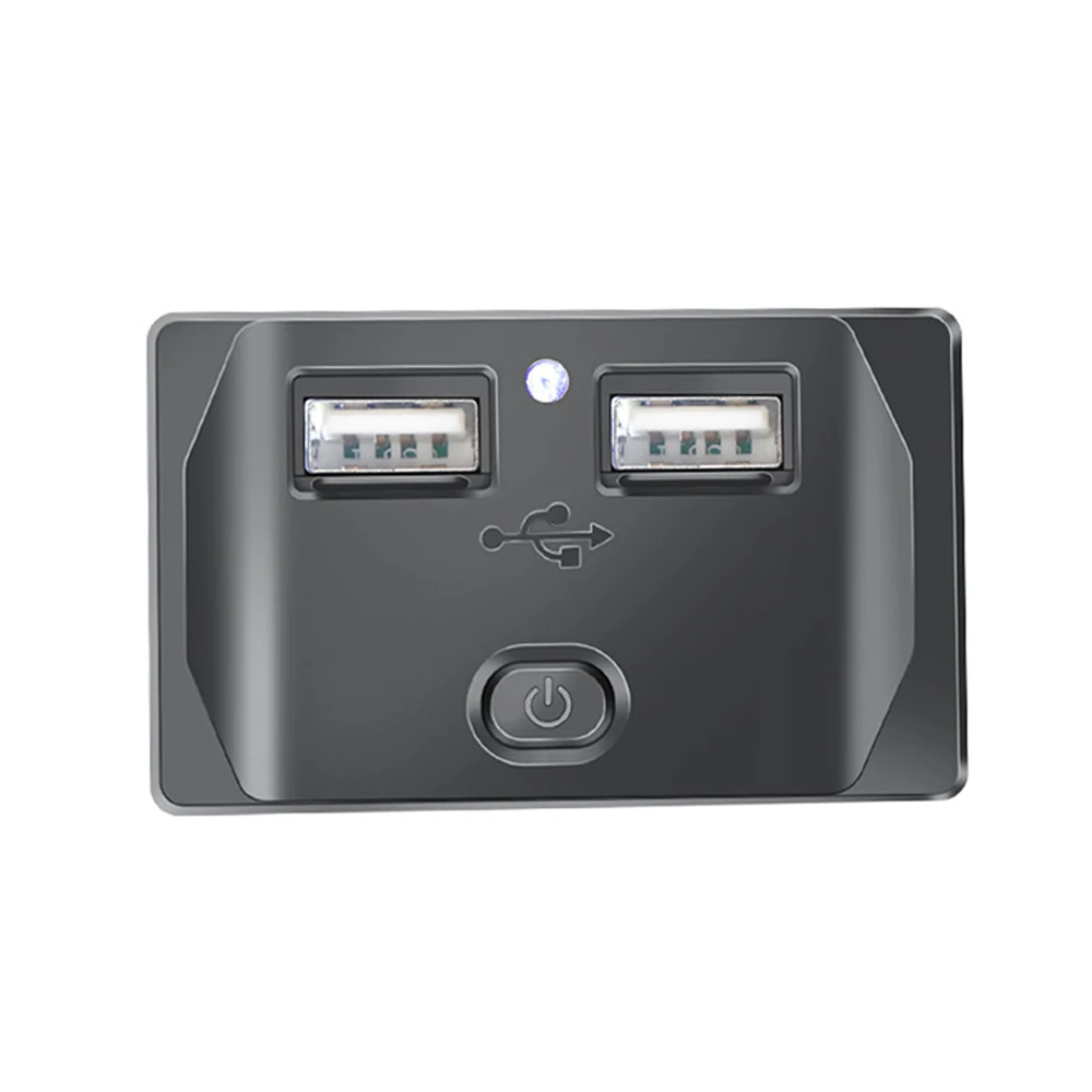 

Автомобильное зарядное устройство для модификации дома на колесах, 5 в пост. Тока/3,1 А, два порта USB, зарядная розетка, аксессуары для автофургона, дома на колесах, кемпинга, фургона, автобуса, морского транспорта