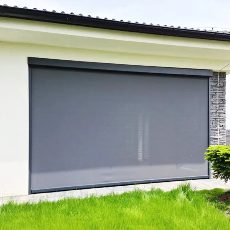 

Windproof Roller Blind Vertical Motorized Shade Electric Roller Blinds for windows