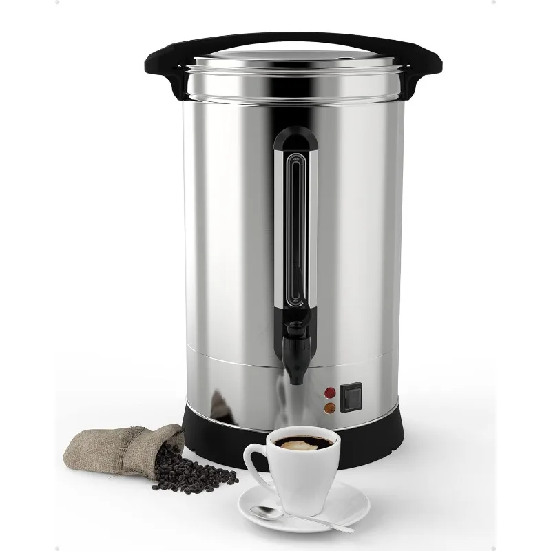 

Coffee Urn , Commercial Coffee Maker for Party Buffet Wedding, Stainless Steel Large Hot Coffee Dispenser
