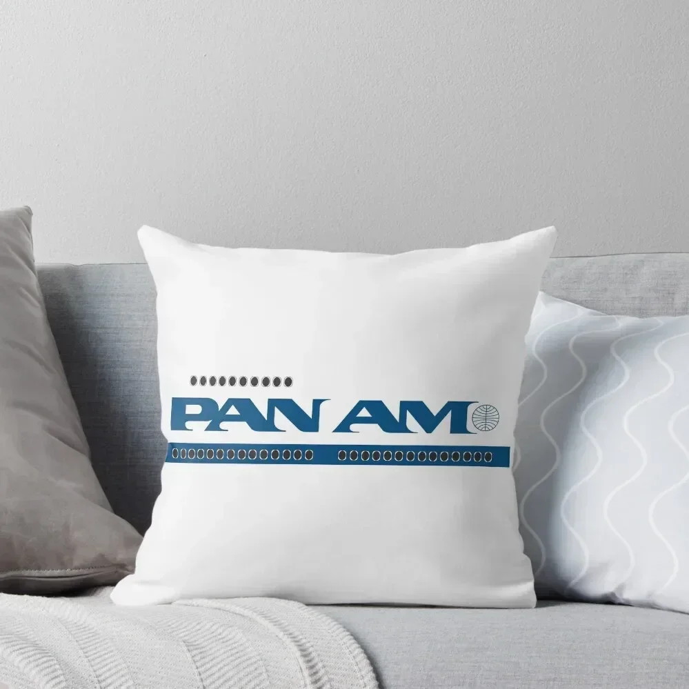 

Pan Am 747 Style Throw Pillow Embroidered Cushion Cover Christmas Covers For Cushions pillow