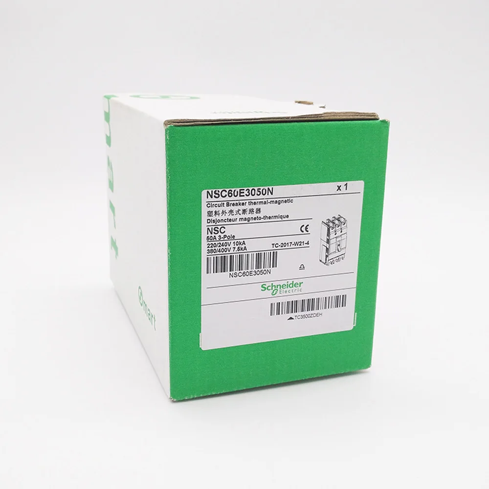 الأصلي شنايدر إلكتريك Osmart NSC قطاع دارة NSC60E3060N 3P TM60D 15 20 25 30 40 50 60A عرام حامي مفتاح ذكي #6