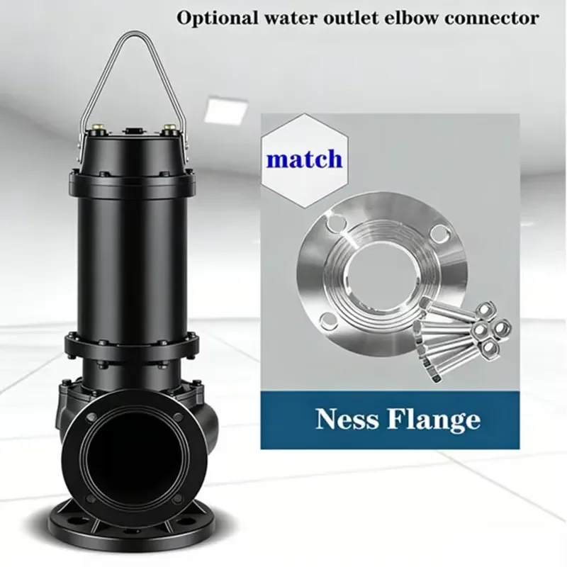 for Submersible Sewage Pump Large Capacity Urban Sewage Treatment Flood Control