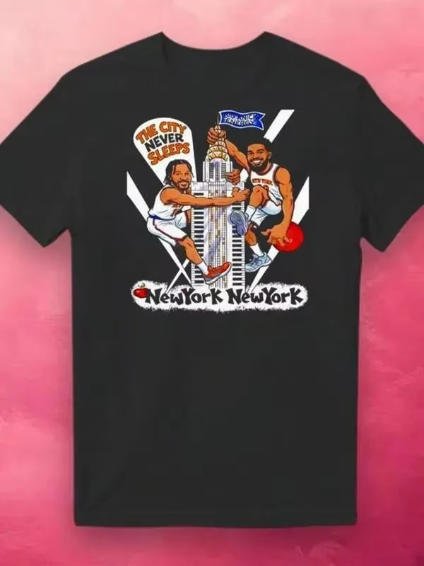 New York State Of Mind The City Never Sleeps Knicks Shirt,Cotton Graphic Tees,Family Matching Outfits,Shirts Y2k,Local,Couple Matching Outfits Vacatio