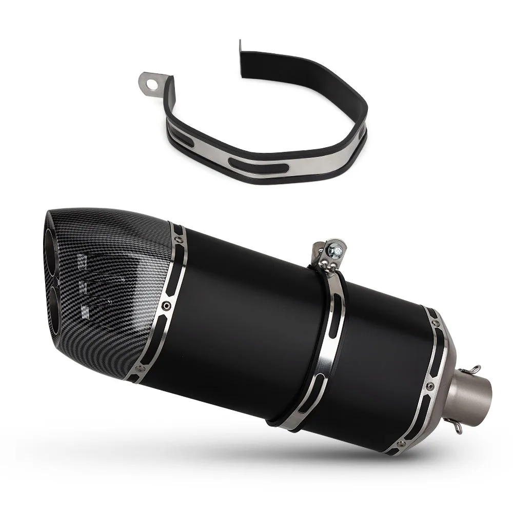 For Benelli TRK502X TRK552X TRK 552X 502X Motorcycle Exhaust Slip on Line Middle Link Pipe Connect Giant Shield Muffler