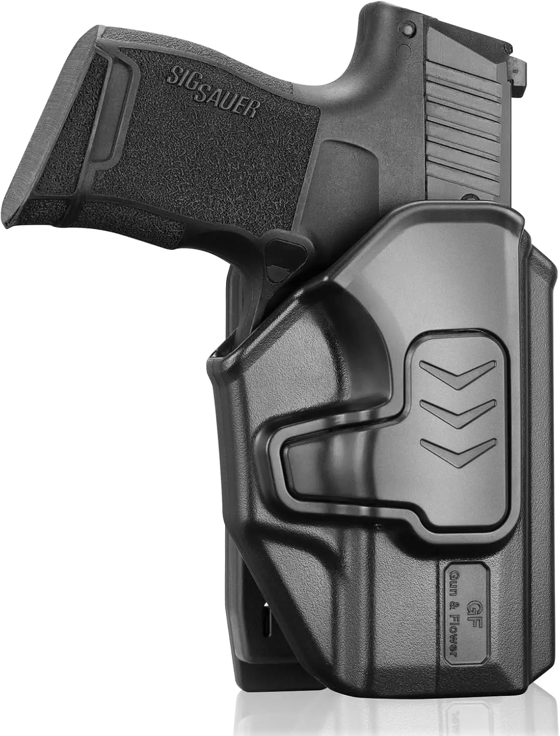 P365 Holster with Molle Adapter,OWB Holster for Sig Sauer P365X / P 365 SAS / P365 .380,ndex Release,Adjustable Cant,Right Hand
