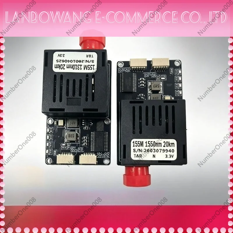 FPV Drone Fiber Optical Transceiver Module 2 Channel CVBS Video Convert to 2 Channel TTL Support SBUS CRSF For FPV UAV Drone
