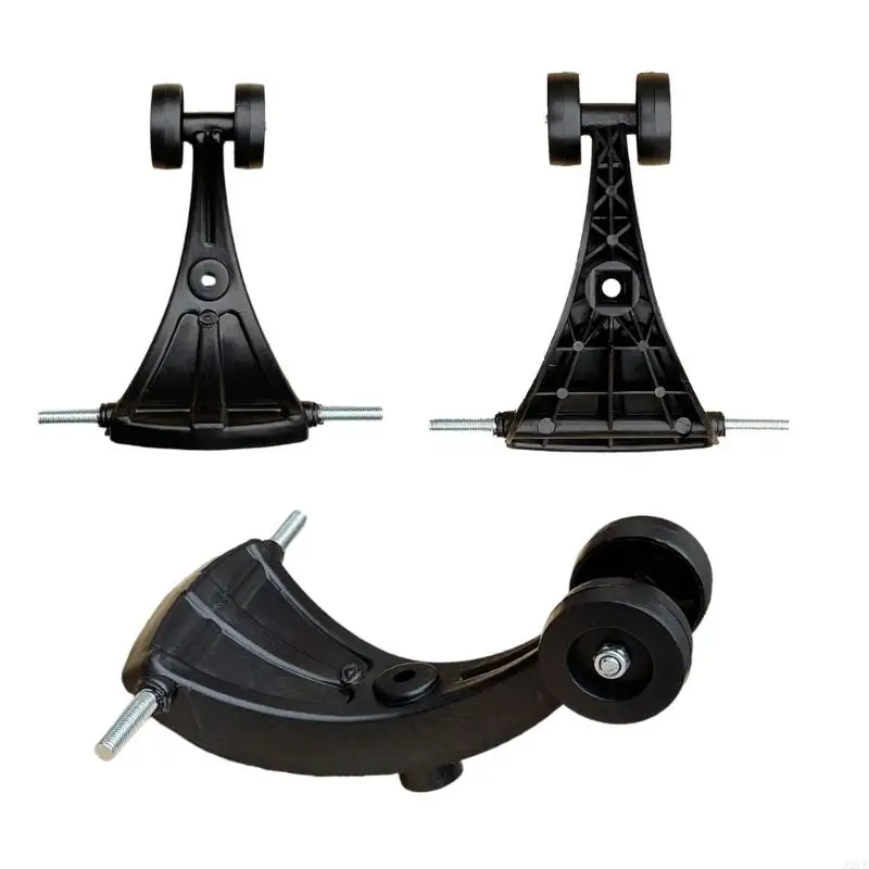 3pcs Reemplazos triángulo rueda para niños CAR Swing Swing Instalación fácil Ride en swing Cart Toy Wheel Reparación