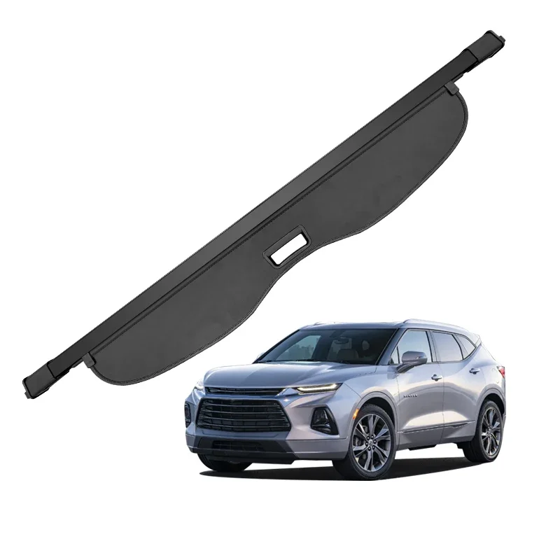 

The 2023 new product trunk cargo cover is suitable for the luggage partition in the trunk of Chevrolet Blazer and is retractable