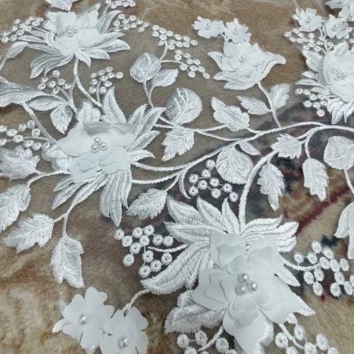 Imagen 2 del producto Fotos reales velos de boda de flores 3D con pétalos velo de novia de buena calidad con peine velo de novia Vintage accesorios de boda