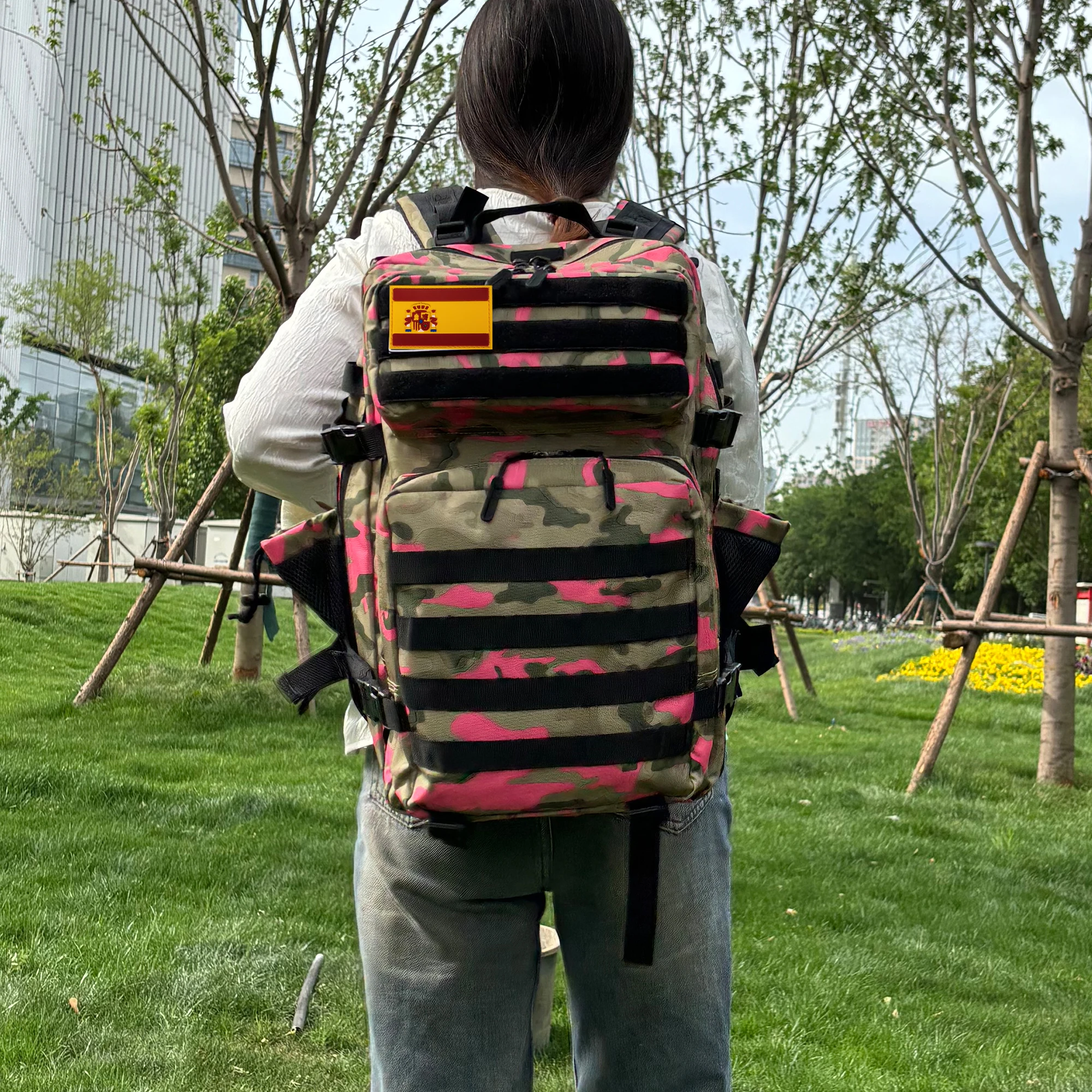 

45L Tactical Backpack 3P Bag 3 Days Assault Outdoor Backpack Travel Waterproof Climbing Rucksack Camping Hiking Hunting Mochila