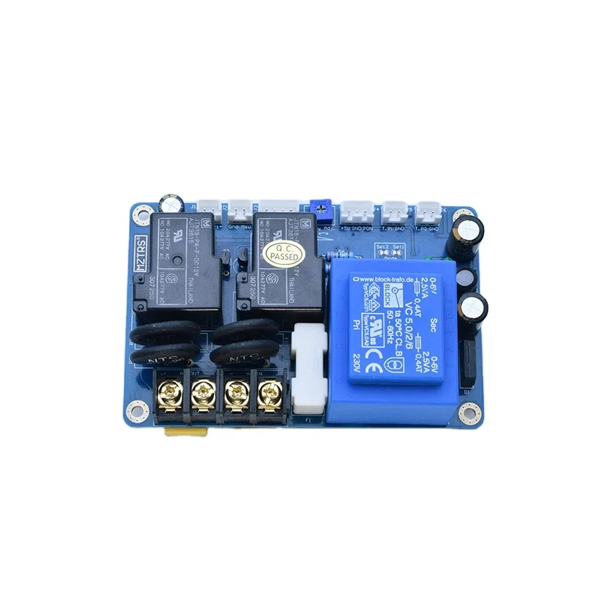 High-power Class A Transformer Delay Power Soft Start Protection Board With Temperature Warning Protection Function