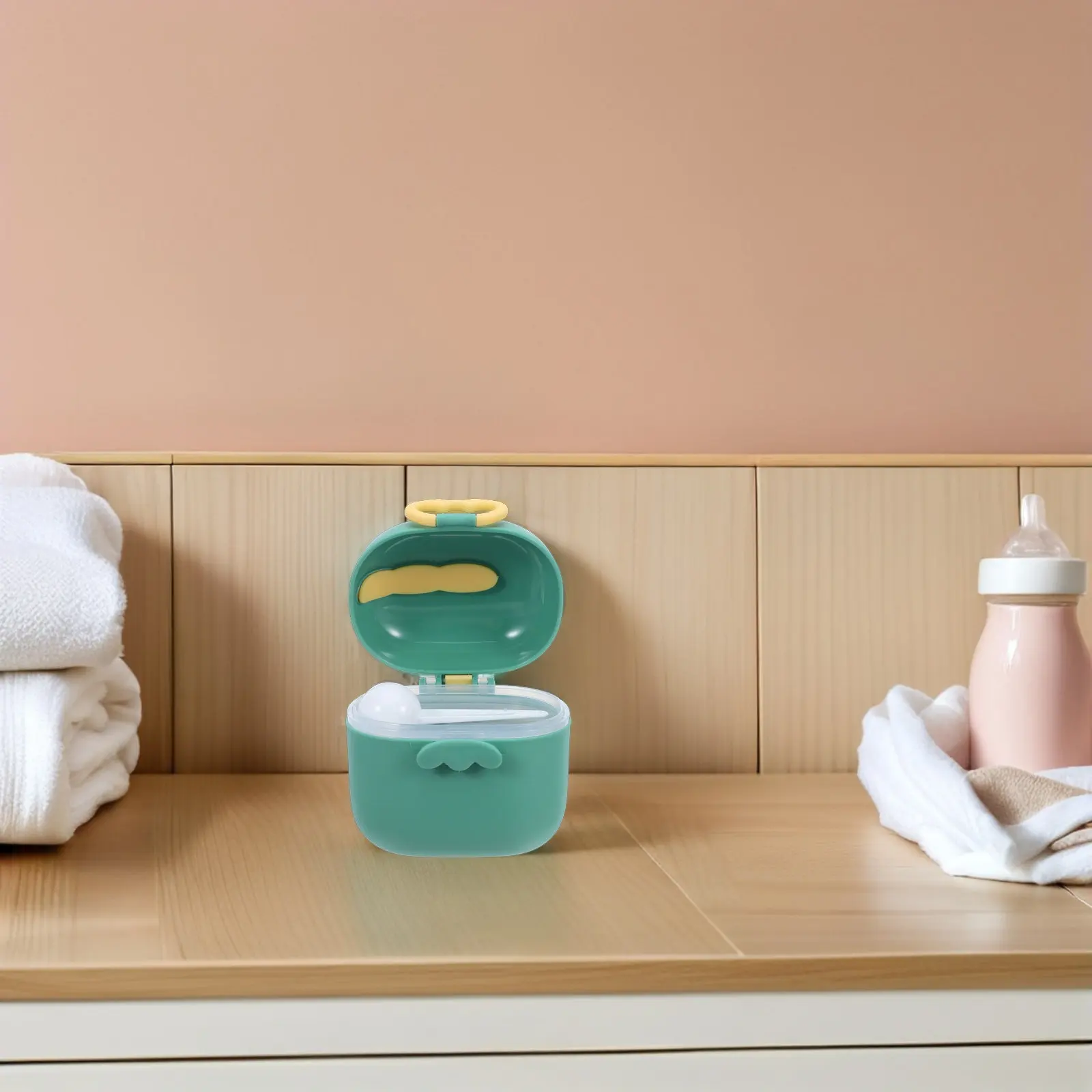 

Milk Powder Box Baby Formula Holder Travel Food Container Infant Formula Dispenser Fresh Dry Storage Milk Powder Container