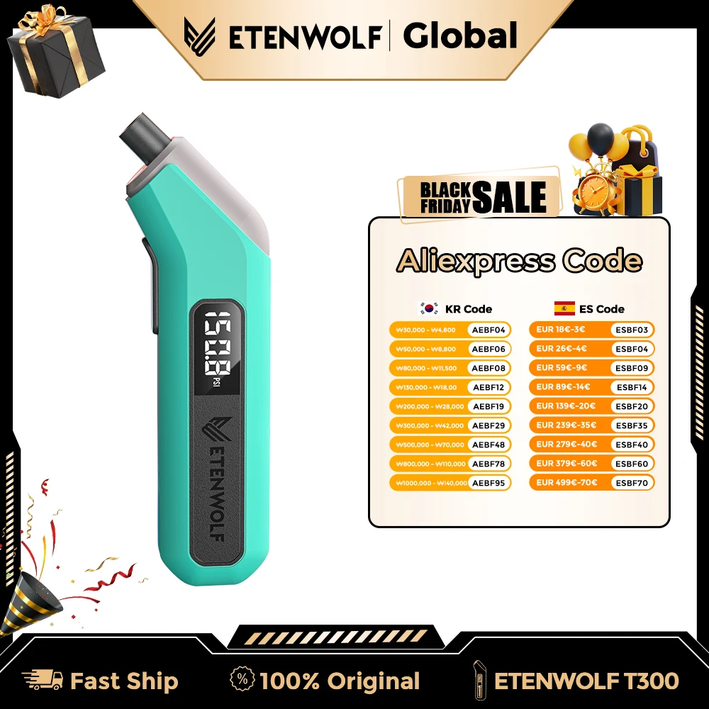 yZ[zETENWOLF T300 fW^ ^C͌v 3-200 PSI ANSI B40.7 O[h 2A HƗp^C Q[W 3A obe[ɍZ (Vi)