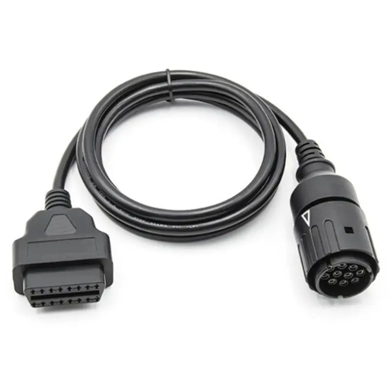 M49K-For BMW Motorcycles Diagnostic Tool ICOM-D Cable 10Pin To 16Pin OBD2 Connector For Efficient Motorcycle Troubleshooting