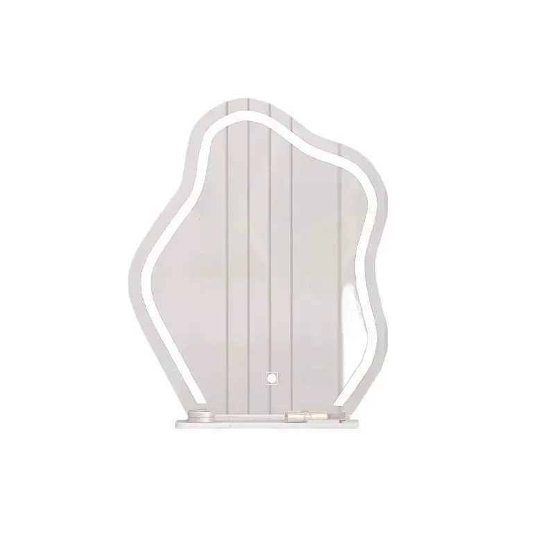 

TQH dresser desktop smart makeup mirror large super high definition fill light dressing mirror large size