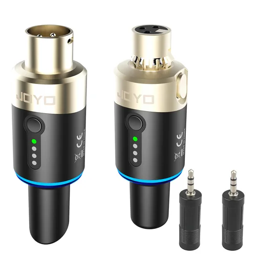 Imagen 2 del producto JOYO MW-1 micrófono 5,8G sistema de transmisión y recepción inalámbrico 5,8 GHz sistema con micrófono inalámbrico XLR convertidor de micrófono inalámbrico