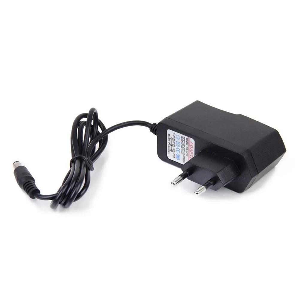 

Eu Standard Cctv Power Adapter 12V 1A Black Plastic Metal Cctv Camera Monitor Charger Power Supply Eu Plug 95x85x35mm Wire 115Cm