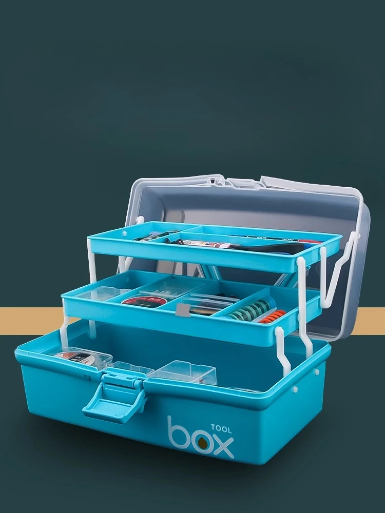 

Fishing Toolbox Fishing Storage Fishing Gear Box Accessories Organization Portable Multi-functional Lure Storage Box