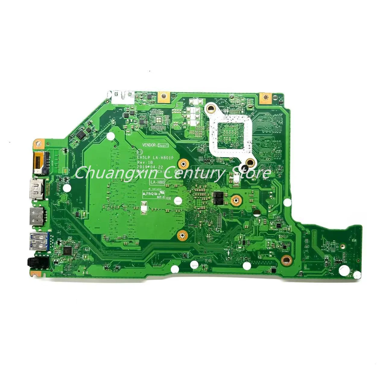 Imagem -02 - para Acer Aspire A51543 Laptop Placa-mãe Cpu: R53500 R7-3700 Integração 100 Teste ok La-h801p