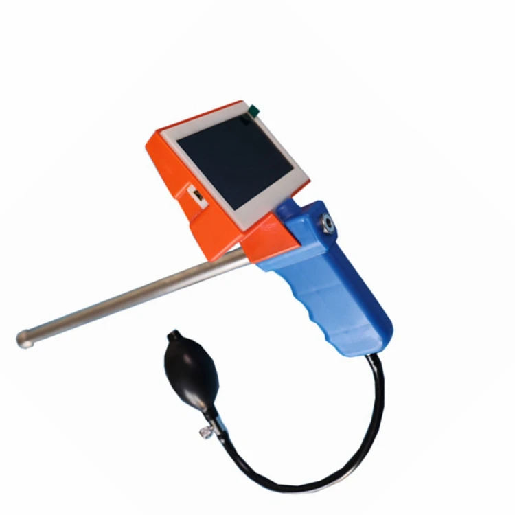 Portable Animal Goat Digital AI Insemination Gun, Cattle Veterinary Artificial Poultry Dog Visual Equipment with Camera