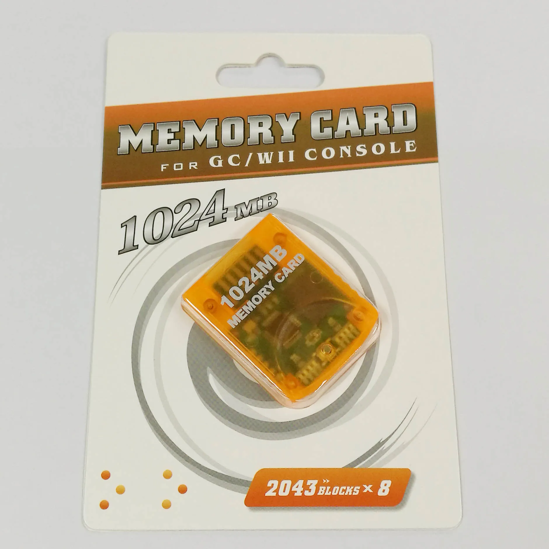 1024 M memory card For GameCube GC For Wii Console Memory Storage Card Saver