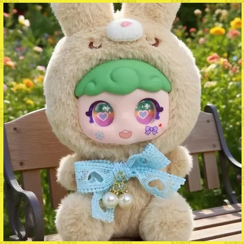 

Оригинальная матовая кремовая серия Villay, плюшевая виниловая слепая коробка, кукла в виде животного, модная игрушка, подвеска, украшение для девочки, сюрприз, подарок на день рождения