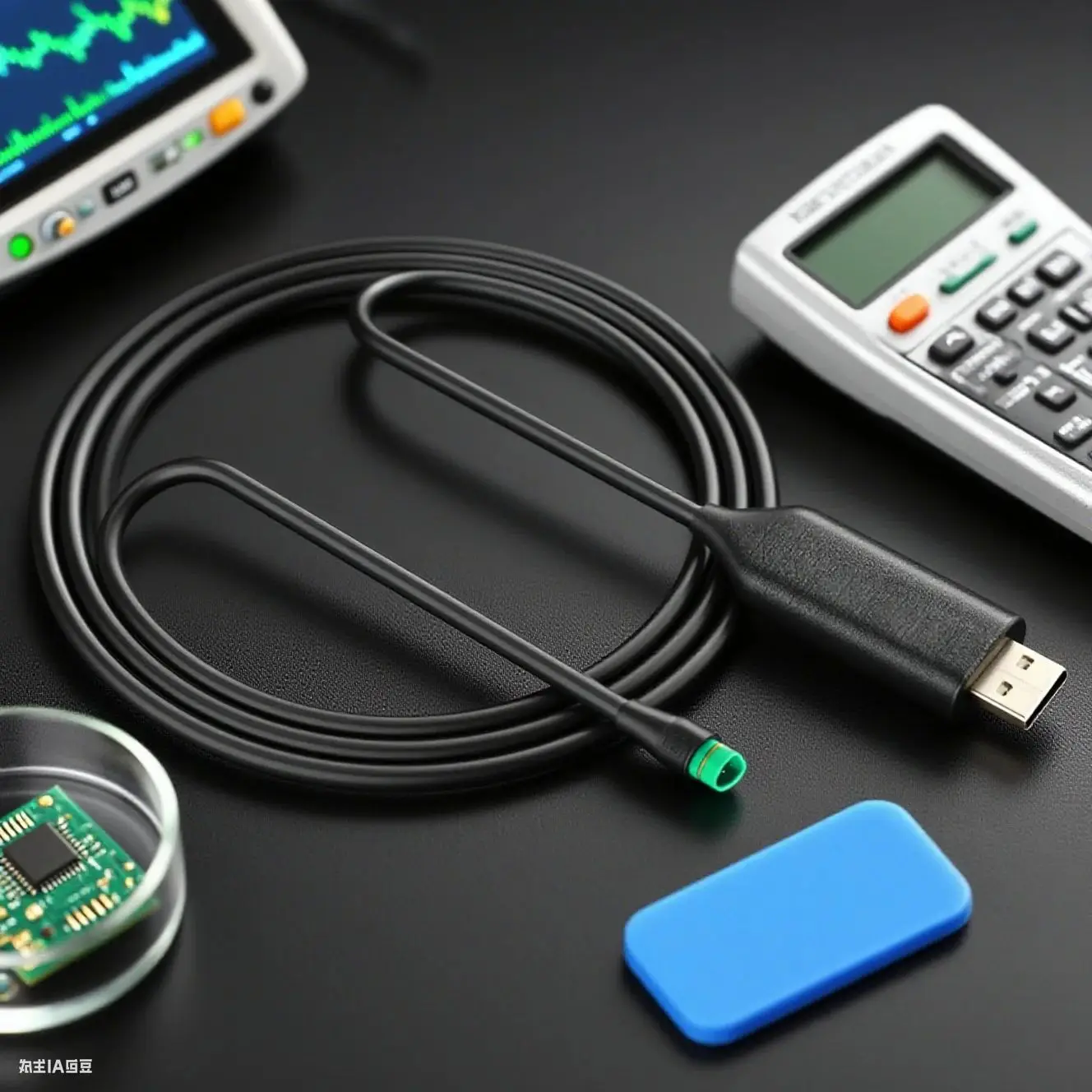 

For Bafang Mid-Drive Motor CAN Version USB Programming Cable Fit BBS01/BBS02 E-bike 1100mm Length 5Pin Waterproof Connector