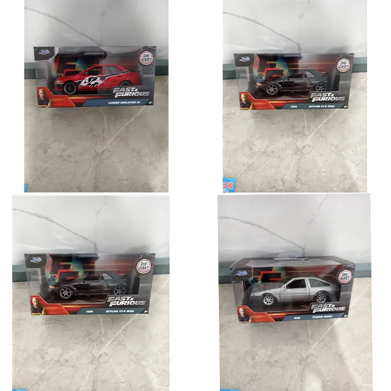

Jada Toys Fast & Furious 1:32 Литой автомобиль — изысканный интерьер, открытый капот, двери и стволы — коллекция моделей автомобилей