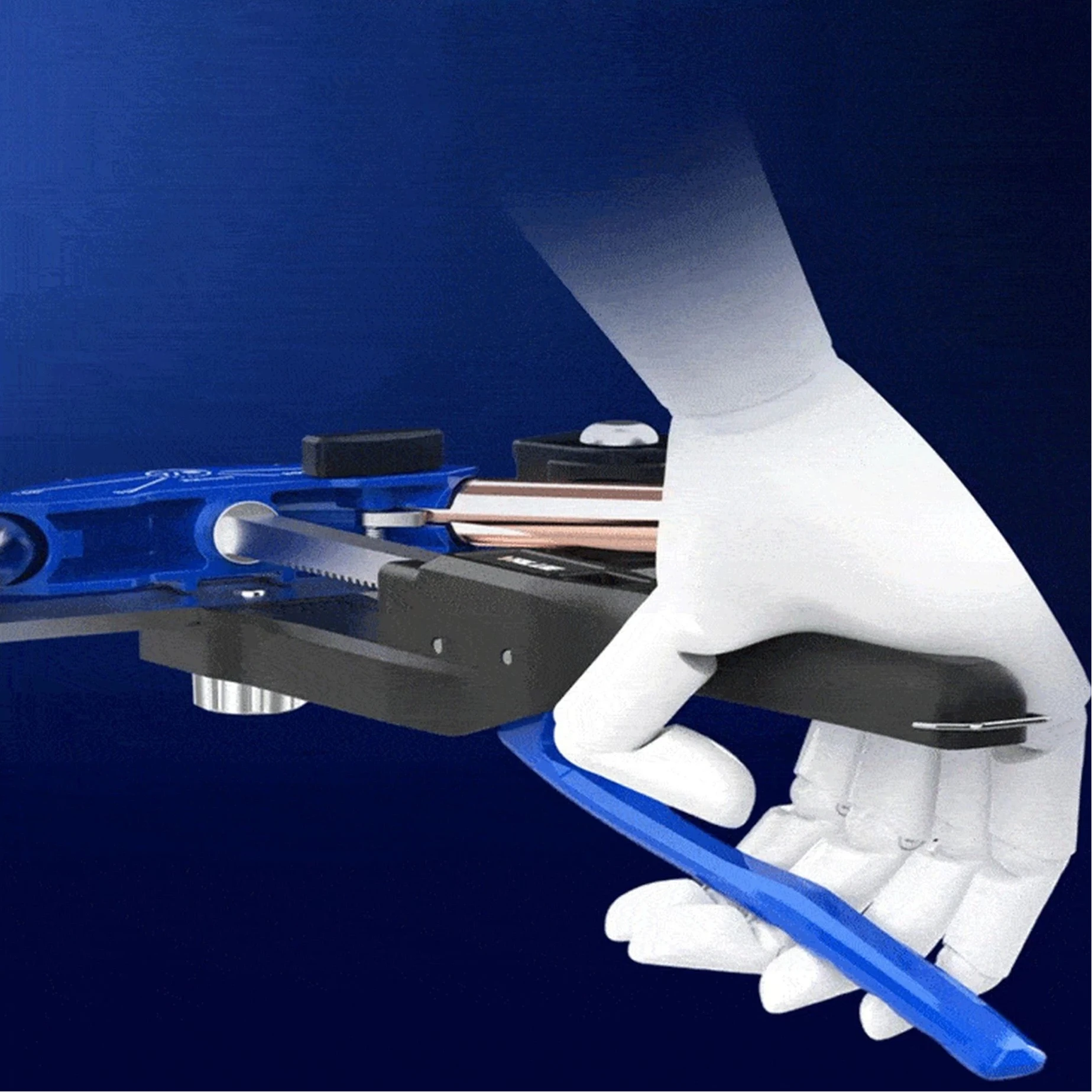 Cintreuse de tuyaux manuelle VBT-CB1R, pour climatisation, cuivre et aluminium, 7 en 1, avec cintreuse de tuyaux positive et négative