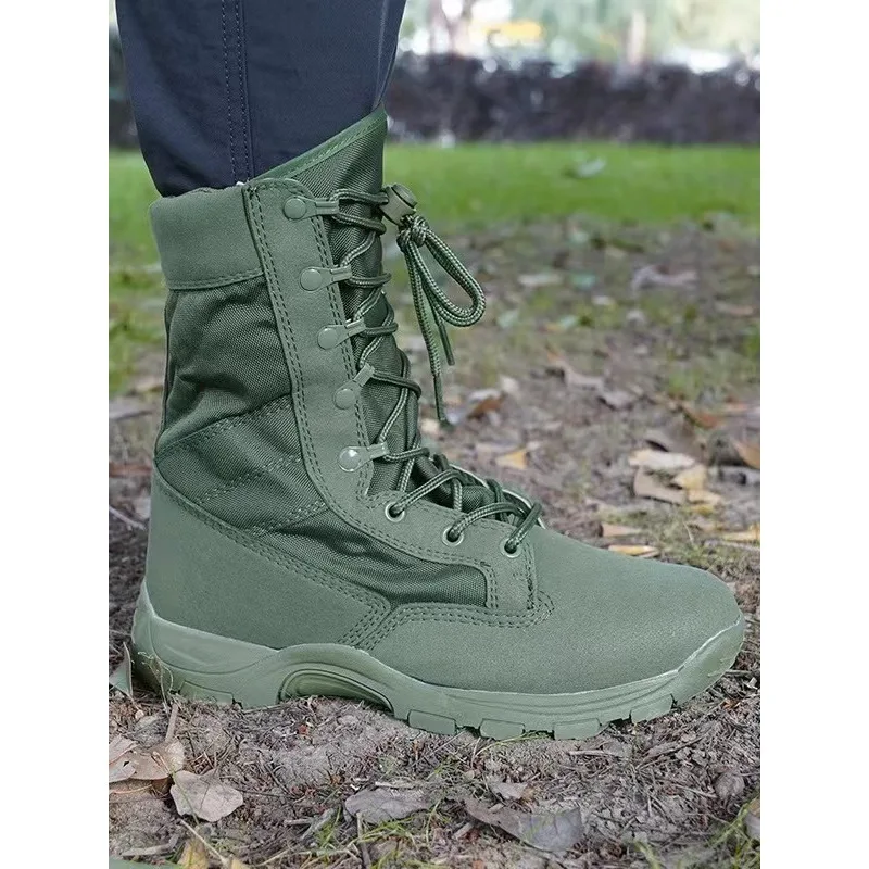 Male Outdoor Training Combat Hunting Boots Spring Autumn Men Jungle Hiking Sports Climbing Camping Breathable Camo Desert Shoes - Image 6