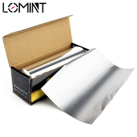 LOMINT Premium Hookah Aluminum Foil Paper With Saw Blade Color Box Shisha Charcoal Holder Chicha Accessories Thickness 0.03mm