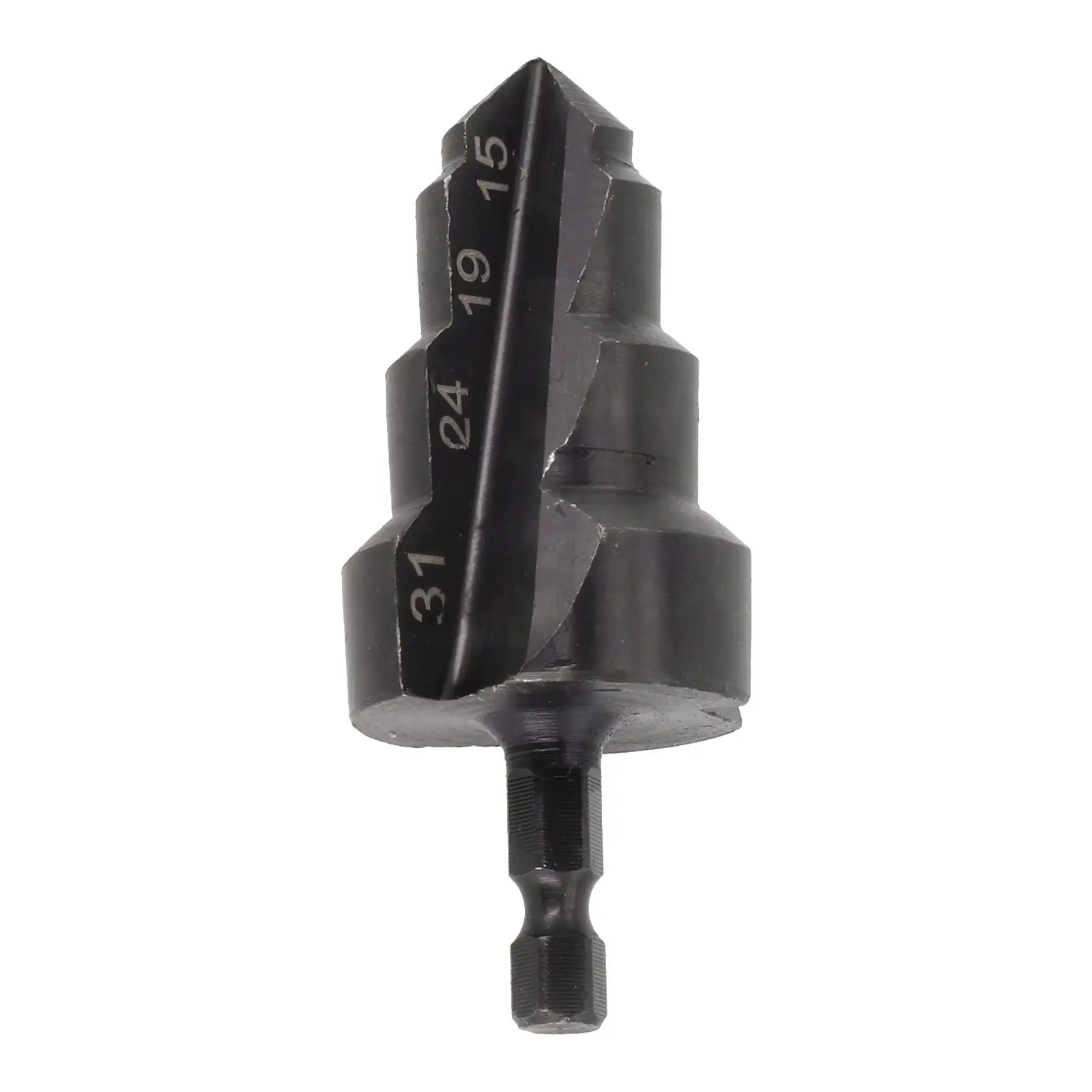 1 In 3 Hex Shank PPR Drill Bit Stepped Drill Bit Hexagon Shank-= Water -=Pipe -=Connection Tool 15-31mm Drill Punch Plumber