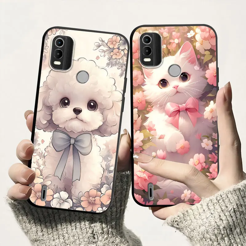 For Nokia C21 Plus C31 C32 C30 C22 Case Shockproof Soft Silicone For  Nokia C21 Back Cover TPU Phone Case Protect Lucky Fundas - view 4