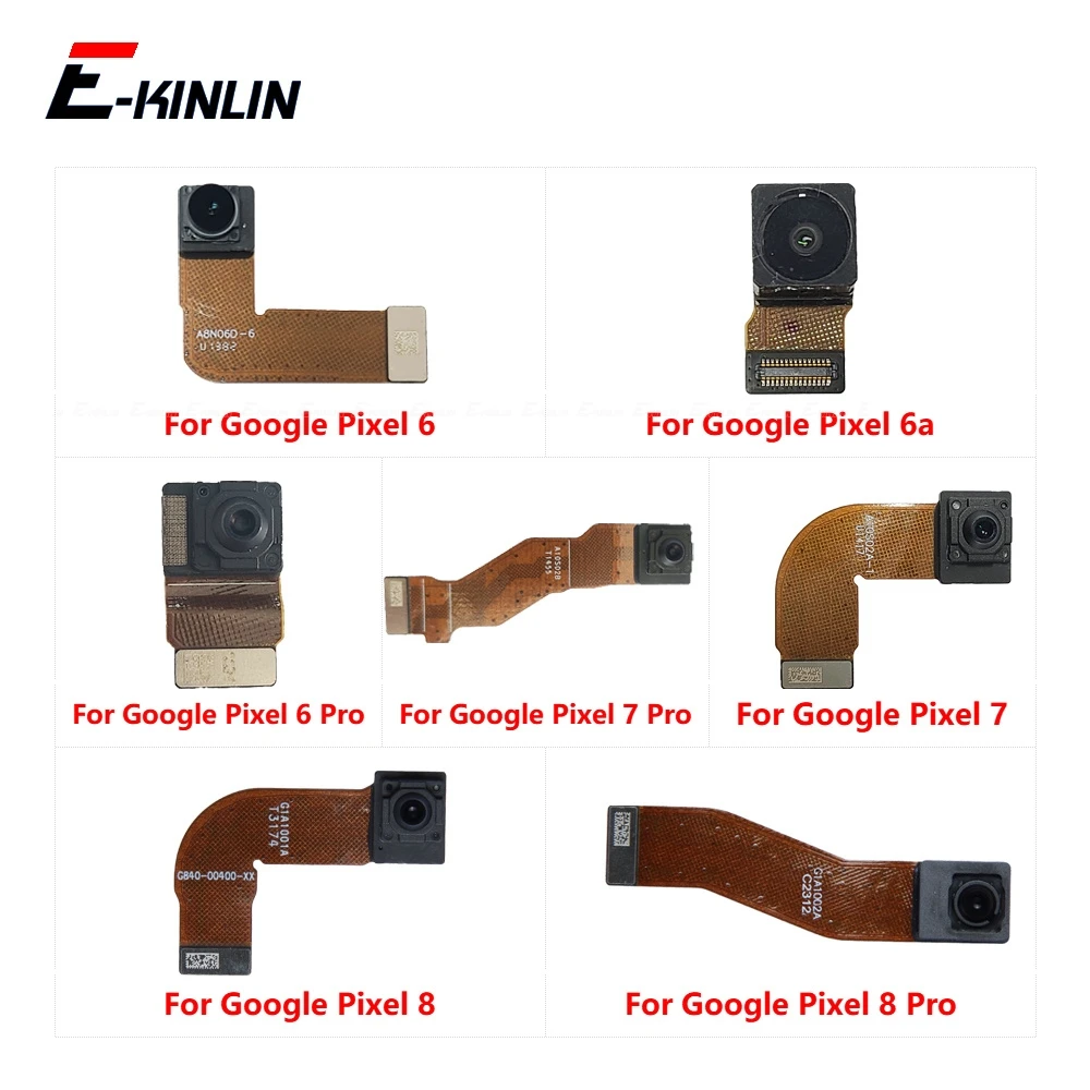 Rear Main Camera Module Flex Cable For Google Pixel 6 6a 7 8 Pro Front Selfie Back Camera Repair Parts