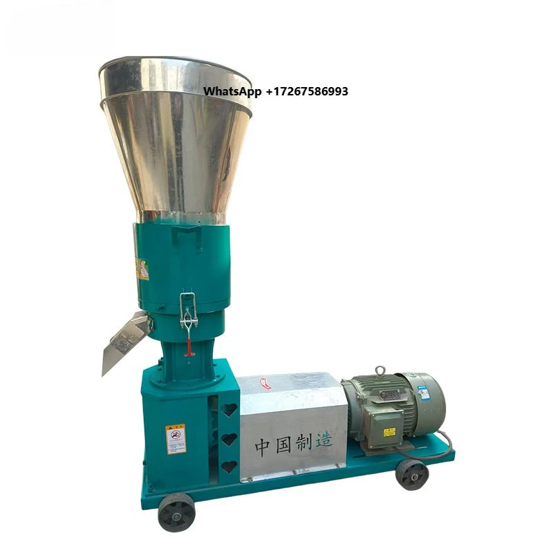 Feed Pellet Machine New Stainless Steel High Output Animal Feed Pellet Machine for Cattle Cow Feed Processing