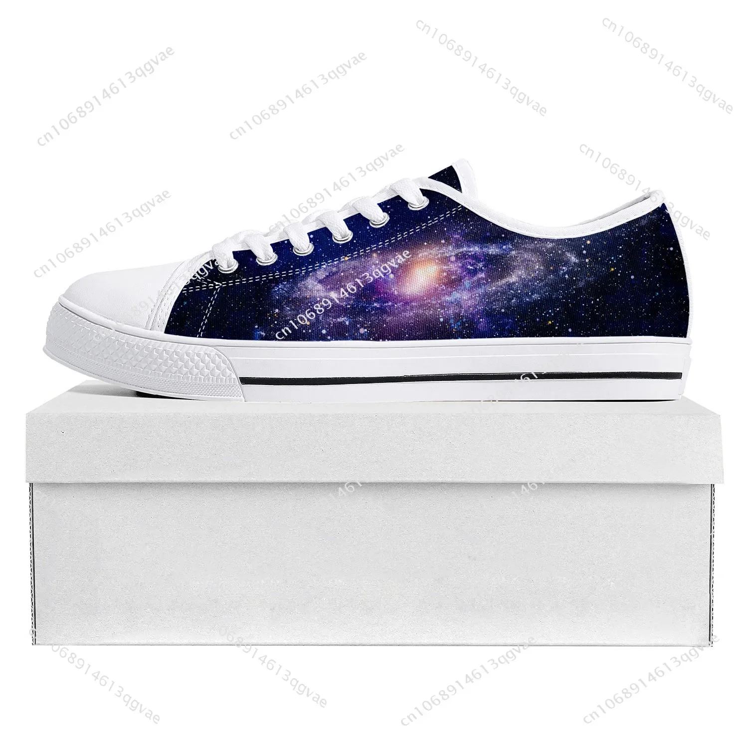 

Galaxy Celestial Low Top High Quality Sneakers Mens Womens Teenager Canvas Sneaker Casual Couple Shoes Custom Made Shoe White